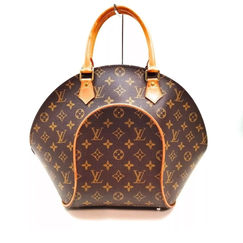 Louis Vuitton LV Hand Bag Ellipse MM Brown Monogram - Picture 1 of 8